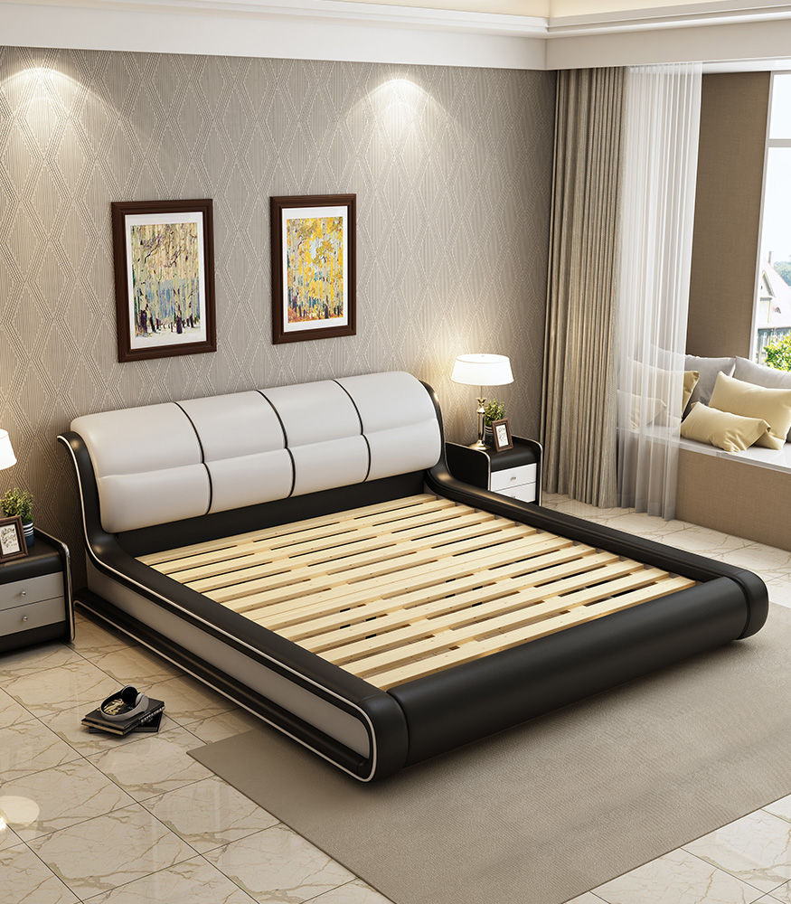 bed with storage