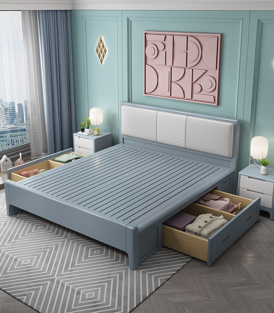 padding bed frame full