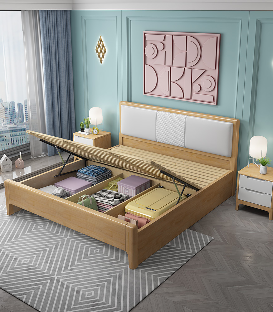 padding bed frame double