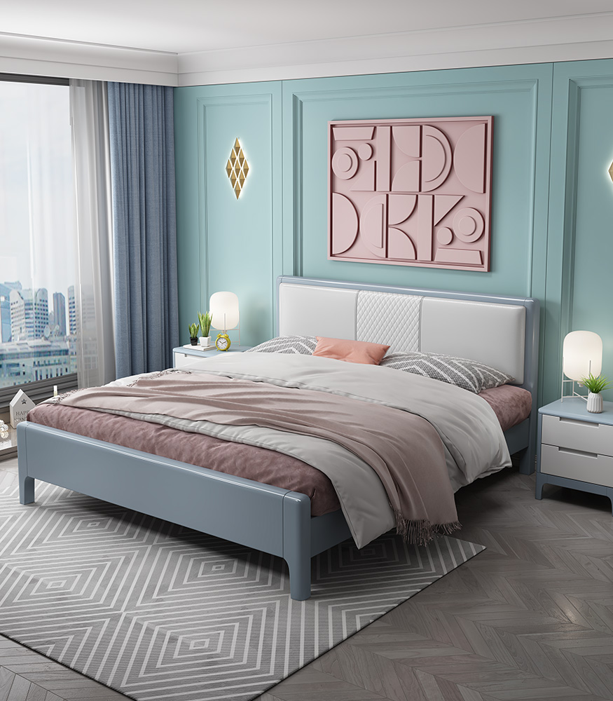 padding bed frame king