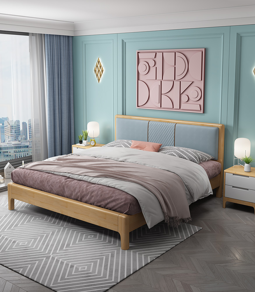 padding bed frame single